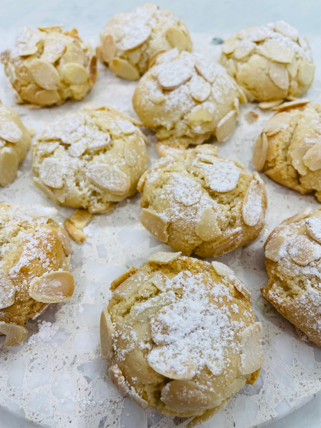 Flaked Almond Biscotti